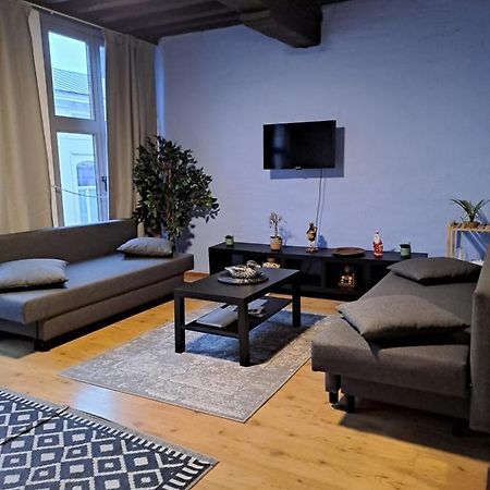 Blue Apartment In The Old Town Antwerpen Exteriör bild